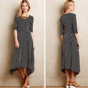 Anthropologie Saturday Sunday Stripe Midi Dress